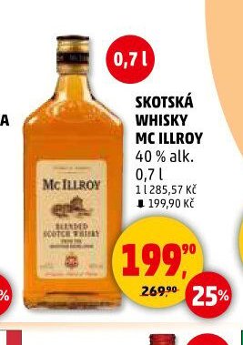 SKOTSKÁ WHISKY MC ILLROY - Penny Market aktualniletaky.eu