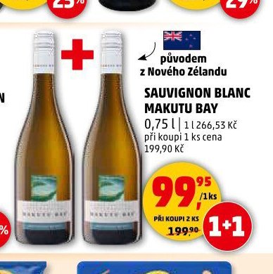 SAUVIGNON BLANC MAKUTU BAY - Penny Market aktualniletaky.eu