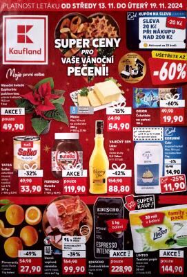 aktuální leták Kaufland 13.11.2024-19.11.2024
