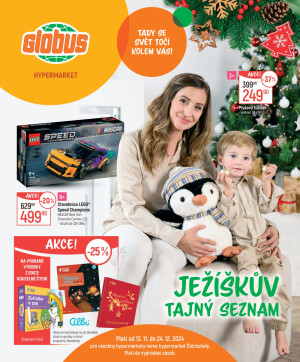 aktuální leták Globus 13.11.2024-24.12.2024