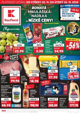 aktuální leták Kaufland 20.11.2024-26.11.2024