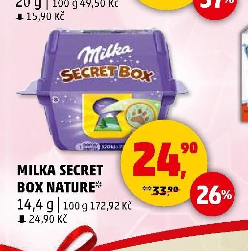 MILKA SECRET BOX NATURE - Penny Market aktualniletaky.eu