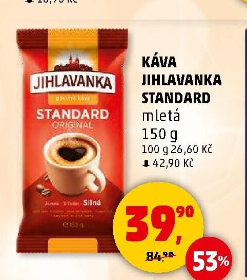 KÁVA JIHLAVANKA STANDARD - Penny Market aktualniletaky.eu