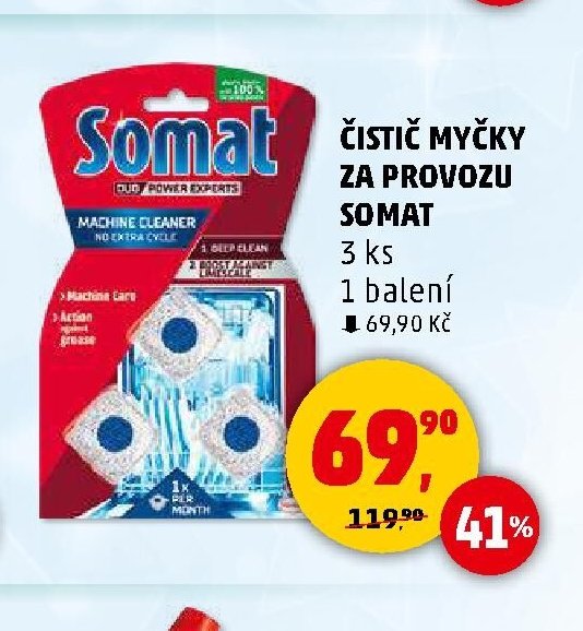 Čistič myčky za provozu Somat - Penny Market aktualniletaky.eu