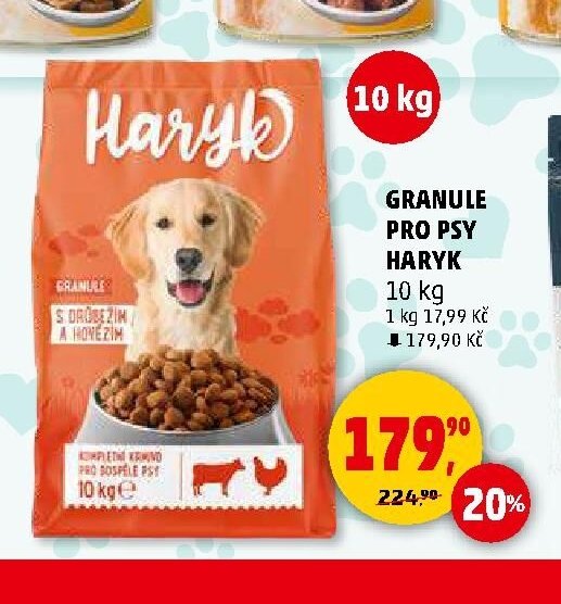 GRANULE PRO PSY HARYK - Penny Market aktualniletaky.eu