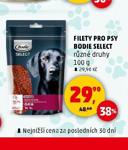 FILETY PRO PSY BODIE SELECT různé druhy - Penny Market aktualniletaky.eu