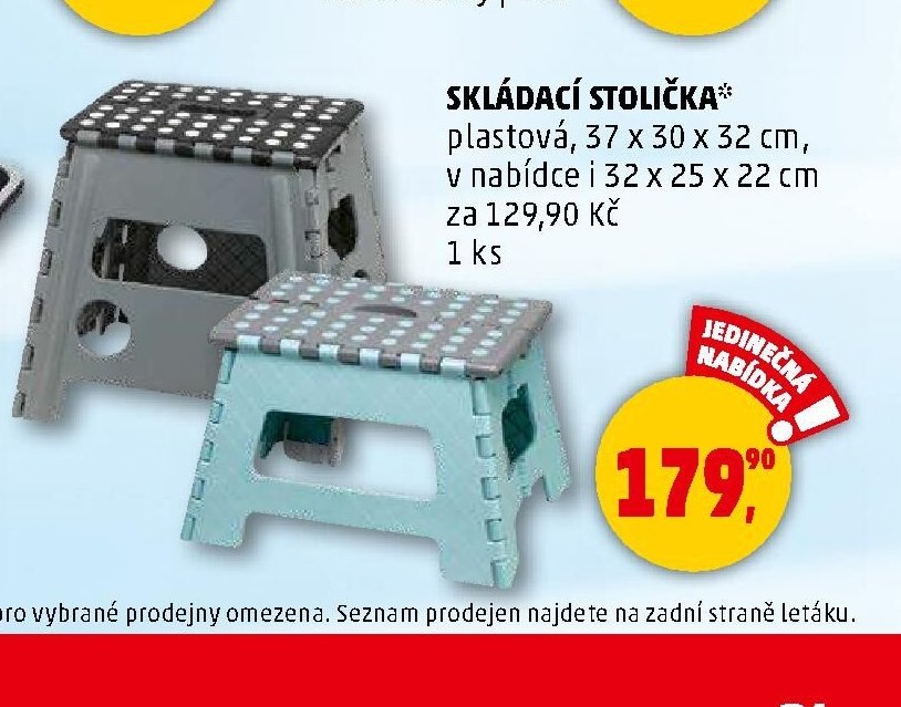 Skládací stolička* - Penny Market aktualniletaky.eu