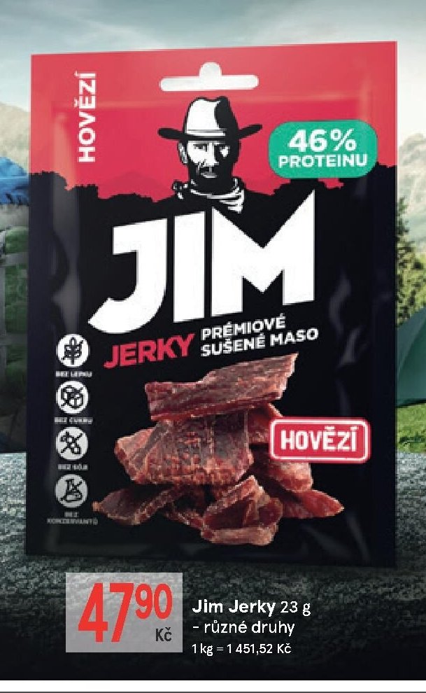Jim Jerky 23 g - Žabka aktualniletaky.eu
