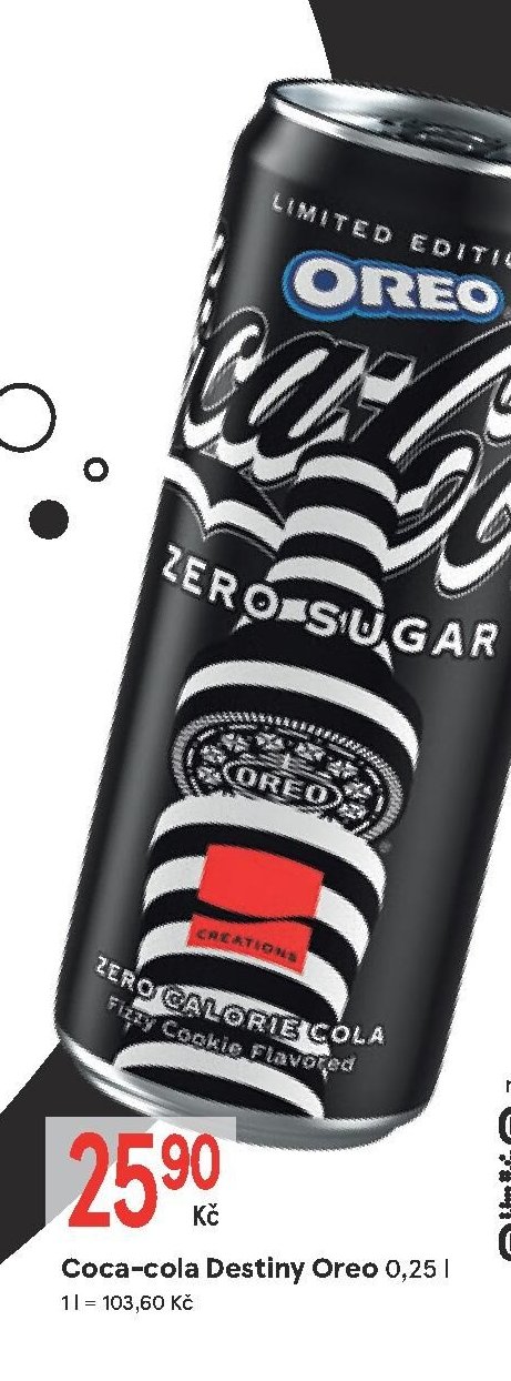 Coca-cola Destiny Oreo 0,25 l - Žabka aktualniletaky.eu