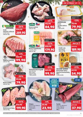 aktuální leták Kaufland 27.11.2024-3.12.2024