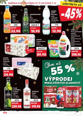 aktuální leták Kaufland 27.11.2024-3.12.2024
