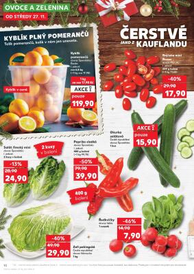 aktuální leták Kaufland 27.11.2024-3.12.2024
