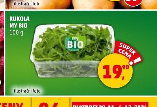 RUKOLA MY BIO - Penny Market aktualniletaky.eu