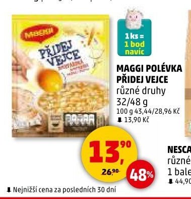 MAGGI POLÉVKA PŘIDEJ VEJCE - Penny Market aktualniletaky.eu