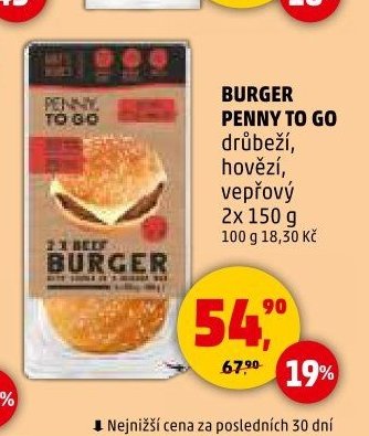 Burger Penny to go - Penny Market aktualniletaky.eu