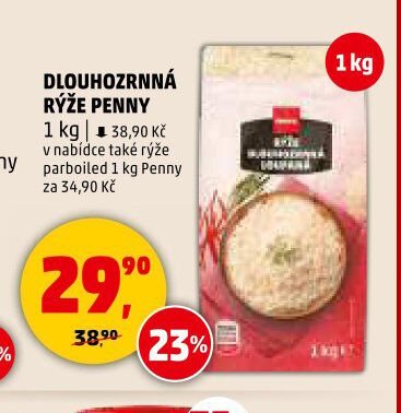 Dlouhozrnná rýže Penny - Penny Market aktualniletaky.eu