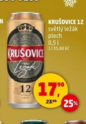 Krušovice 12 světlý ležák - Penny Market aktualniletaky.eu
