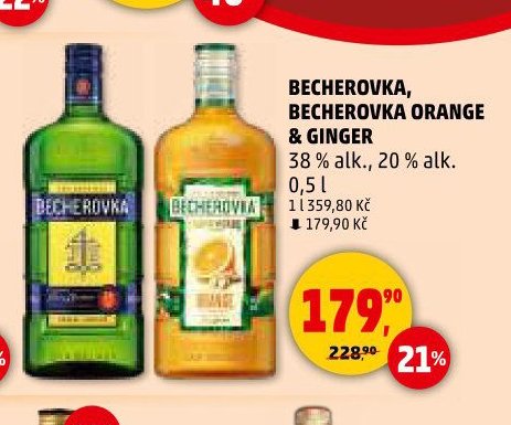 BECHEROVKA, BECHEROVKA ORANGE & GINGER - Penny Market aktualniletaky.eu