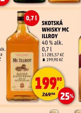 SKOTSKÁ WHISKY MC ILLROY - Penny Market aktualniletaky.eu