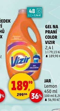 GEL NA PRANÍ COLOR VIZIR - Penny Market aktualniletaky.eu