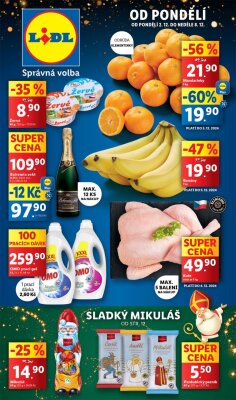 Lidl leták od pondělí - Sladký Mikuláš strana 1