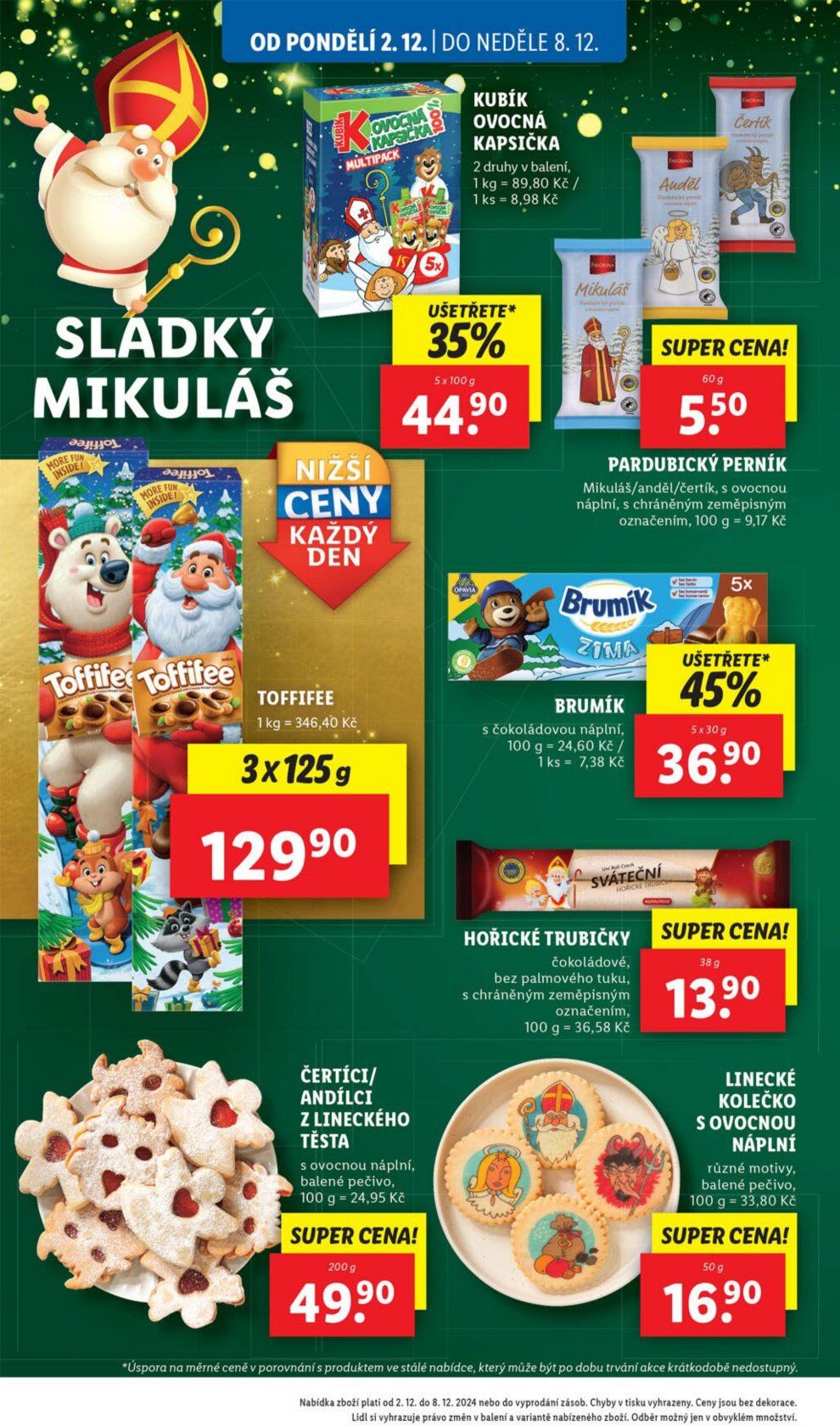 Lidl leták od pondělí - Sladký Mikuláš Lidl strana 20