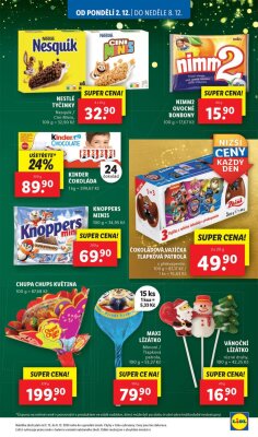 Lidl leták od pondělí - Sladký Mikuláš strana 21