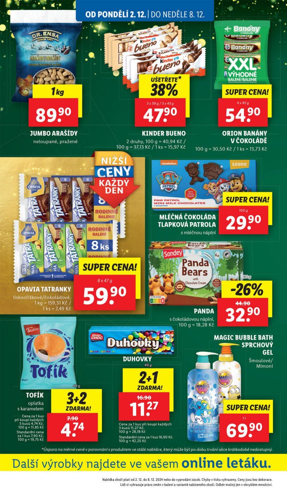 Lidl leták od pondělí - Sladký Mikuláš Lidl strana 22