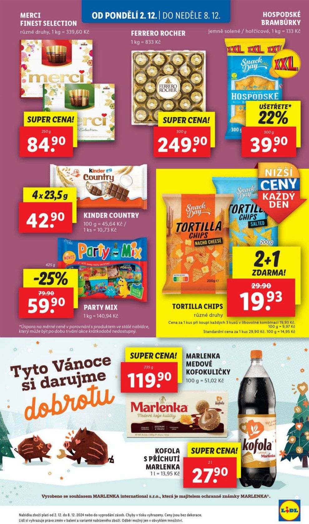 Lidl leták od pondělí - Sladký Mikuláš Lidl strana 33