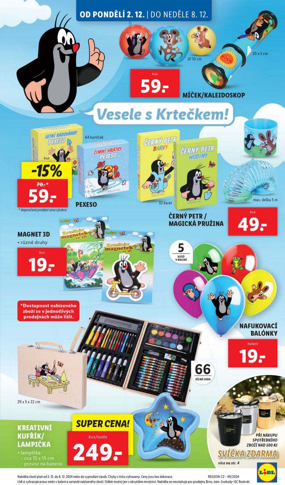 Lidl leták od pondělí - Sladký Mikuláš Lidl strana 45