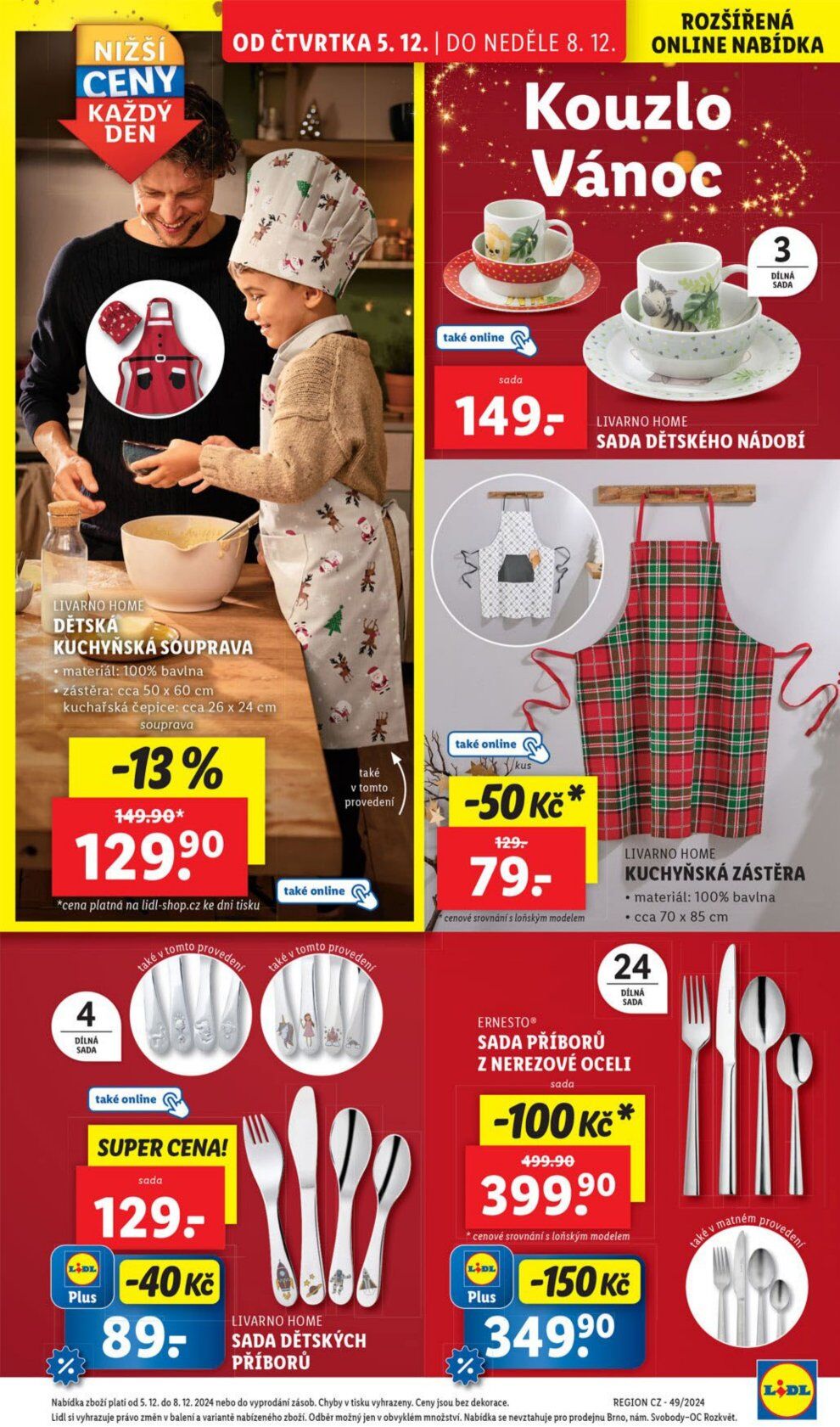 Lidl leták od čtvrtka Lidl strana 45