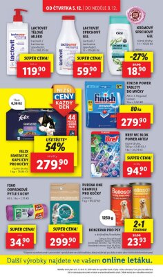 Lidl leták od čtvrtka strana 50