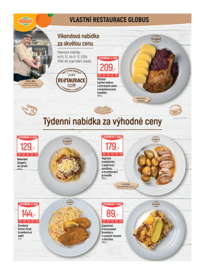 aktuální leták Globus 4.12.2024-10.12.2024