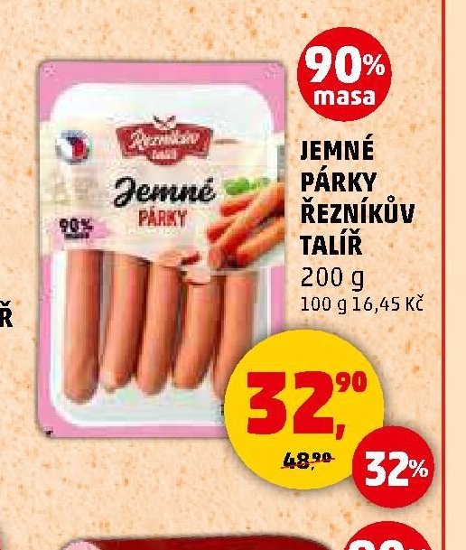 Jemné párky Řezníkův talíř - Penny Market aktualniletaky.eu