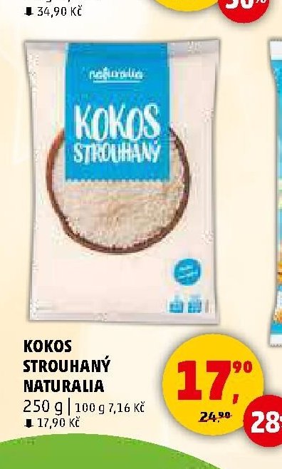 Kokos strouhaný Naturalia 250 g - Penny Market aktualniletaky.eu