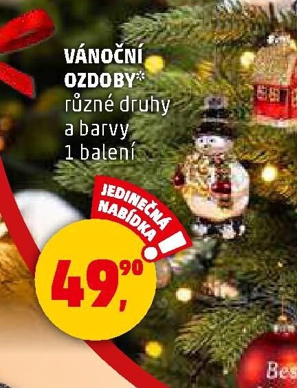 VÁNOČNÍ OZDOBY - Penny Market aktualniletaky.eu