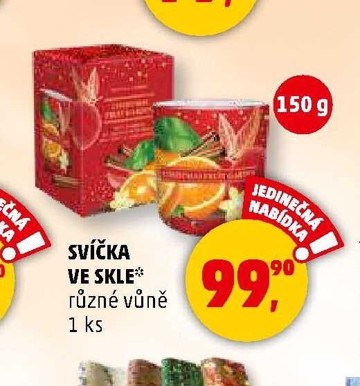 SVÍČKA VE SKLE - Penny Market aktualniletaky.eu