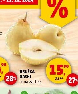 HRUŠKA NASHI - Penny Market aktualniletaky.eu