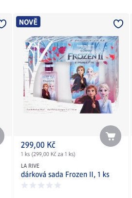 LA RIVE dárková sada Frozen II, 1 ks - dm drogerie aktualniletaky.eu