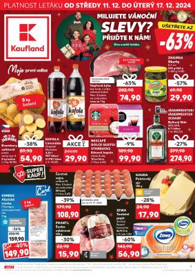 aktuální leták Kaufland 11.12.2024-17.12.2024