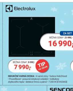 Electrolux INDUKČNÍ VARNÁ DESKA - Planeo aktualniletaky.eu