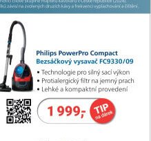 Philips PowerPro Compact Bezsáčkový vysavač FC9330/09 - Planeo aktualniletaky.eu