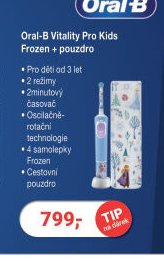 Oral-B Vitality Pro Kids Frozen + pouzdro - Planeo aktualniletaky.eu