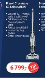 Bissell CrossWave C3 Select 3551N - Planeo aktualniletaky.eu