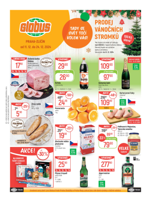 aktuální leták Globus 11.12.2024-24.12.2024
