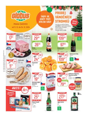 aktuální leták Globus 11.12.2024-24.12.2024
