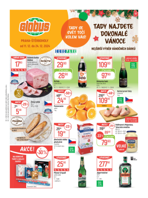aktuální leták Globus 11.12.2024-24.12.2024