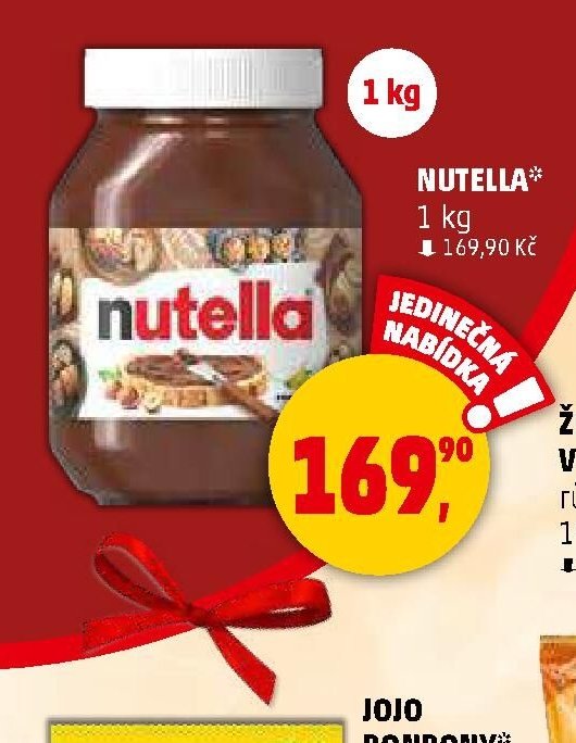 Nutella 1 kg - Penny Market aktualniletaky.eu