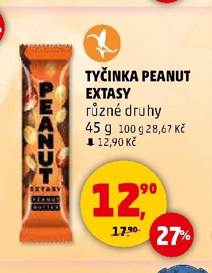 Tyčinka Peanut Extasy - Penny Market aktualniletaky.eu