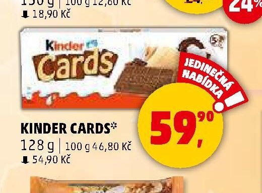 Kinder Cards - Penny Market aktualniletaky.eu